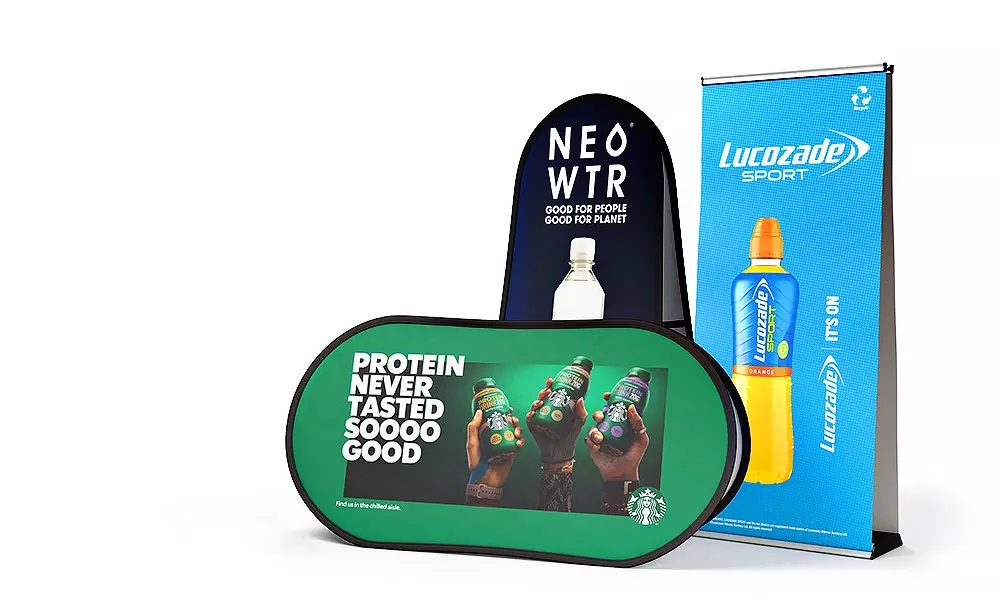 Outdoor Banner Stands