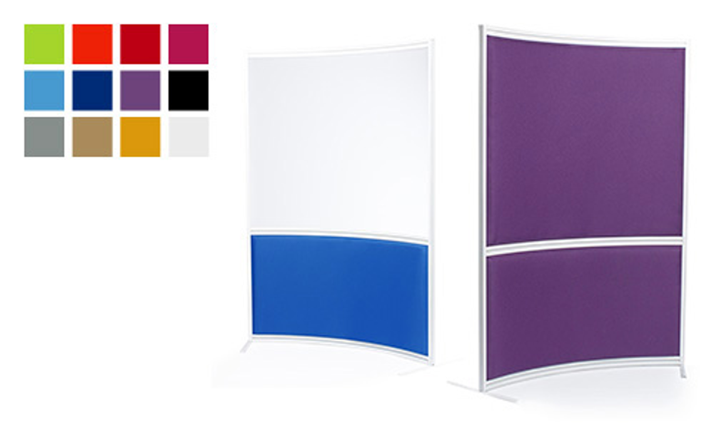 Curved Partition Screens