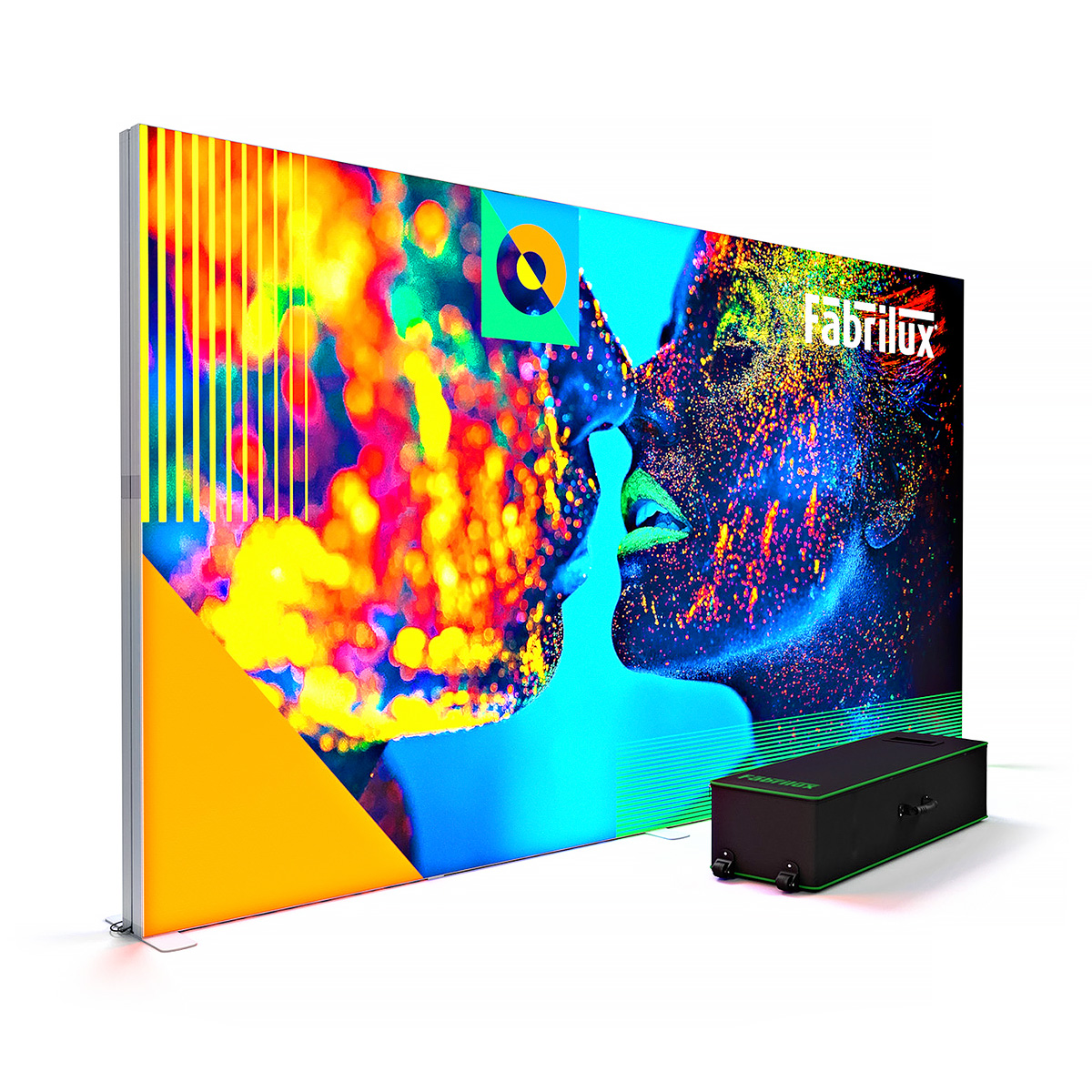 FABRILUX<sup>&reg;</sup> LED Lightbox Display Exhibition Stand 4000 x 2250mm