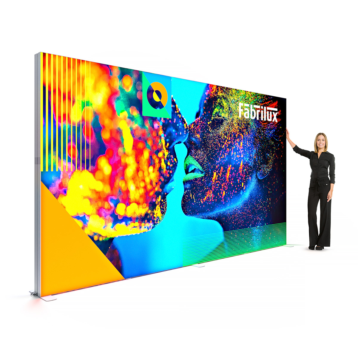 FABRILUX® LED Lightbox Display Exhibition Stand 4000 x 2250mm s