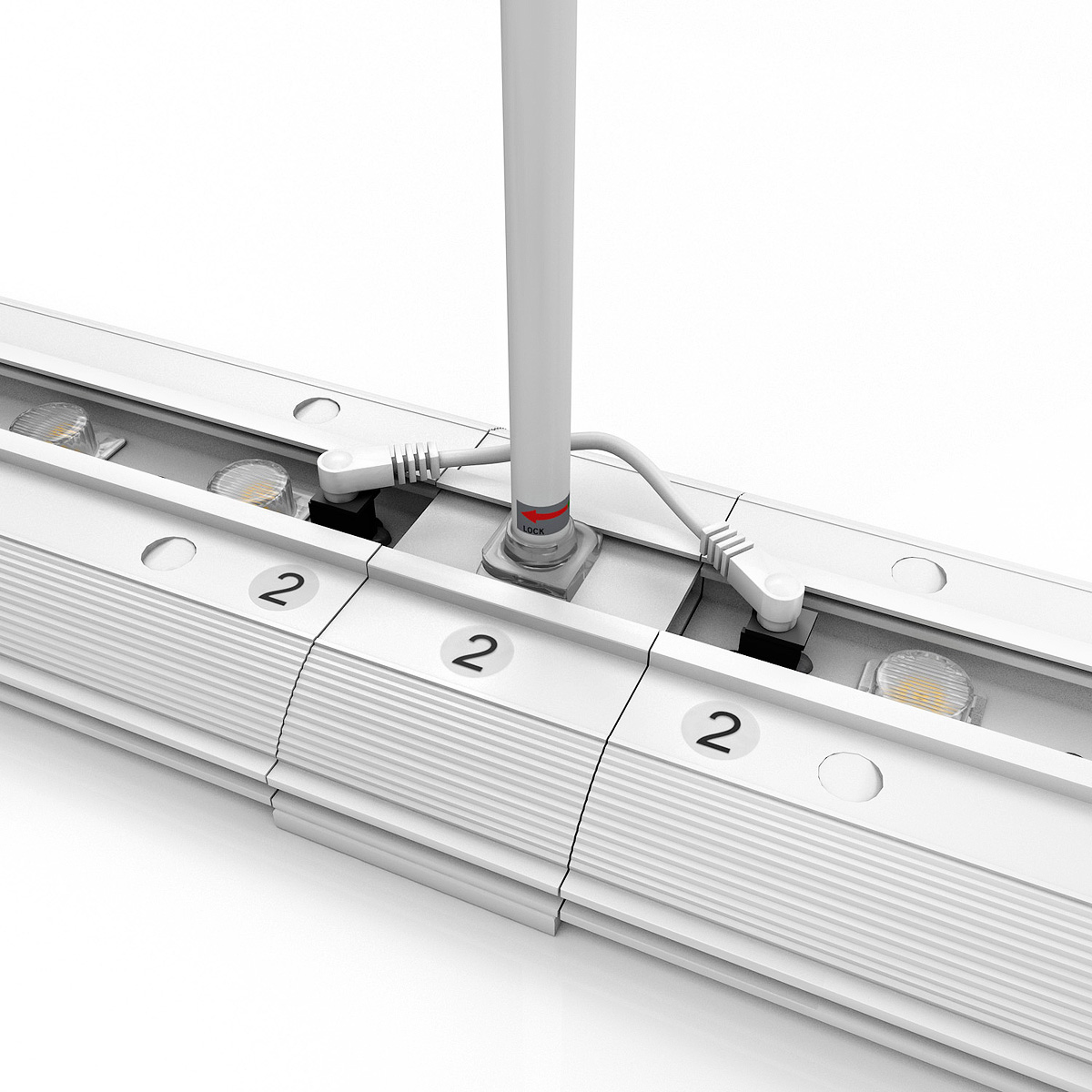 FABRILUX® LED Lightbox Frame Linking Assembly