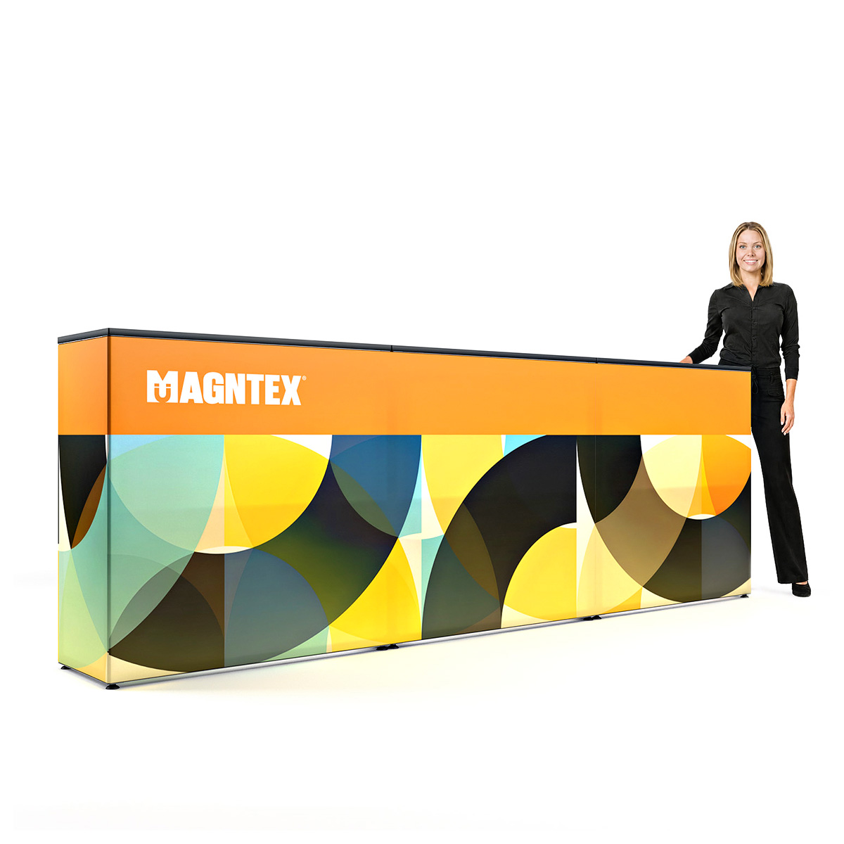 MAGNTEX<sup>&reg;</sup> Exhibition Counter Display 3m