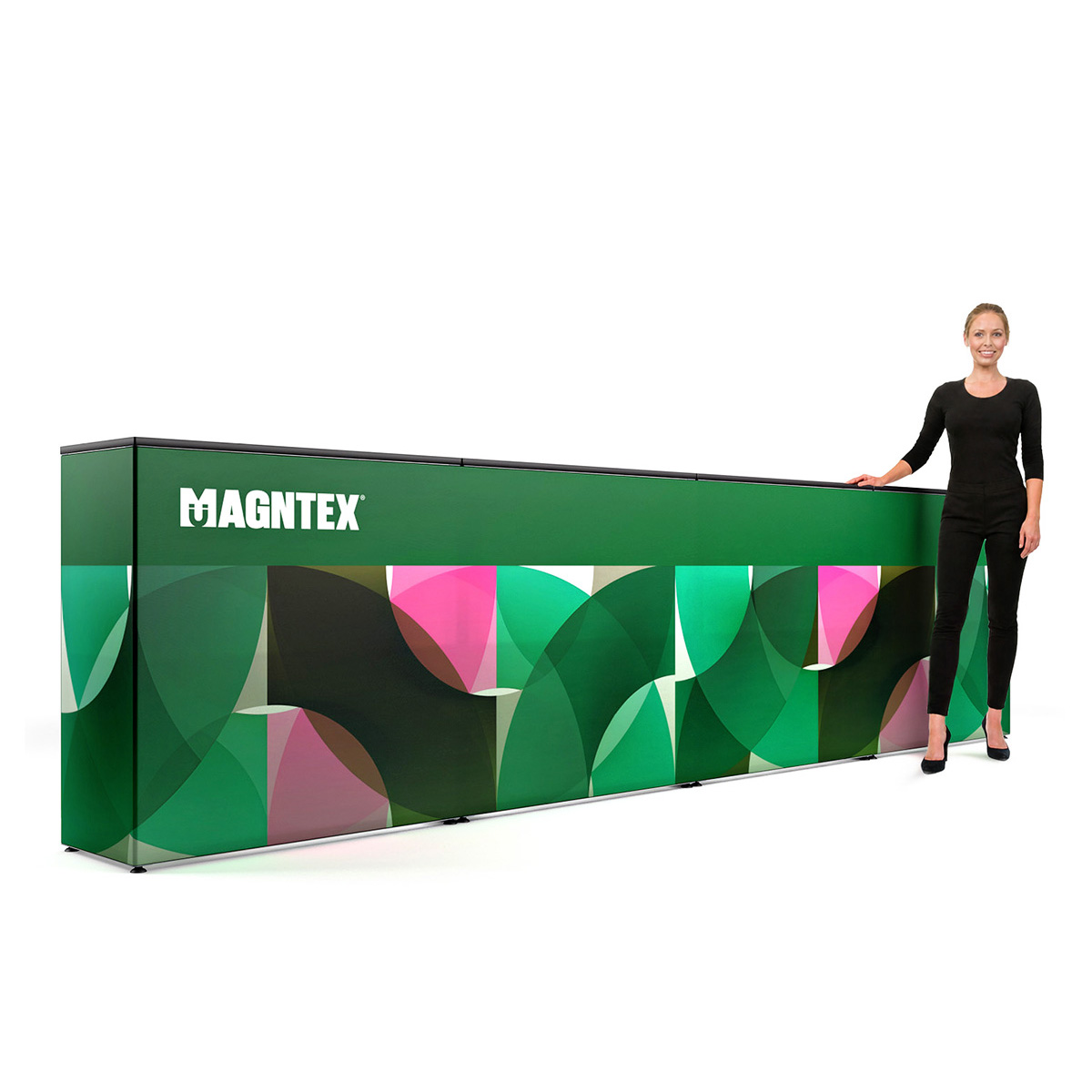 MAGNTEX<sup>&reg;</sup> Exhibition Counter Display 4m
