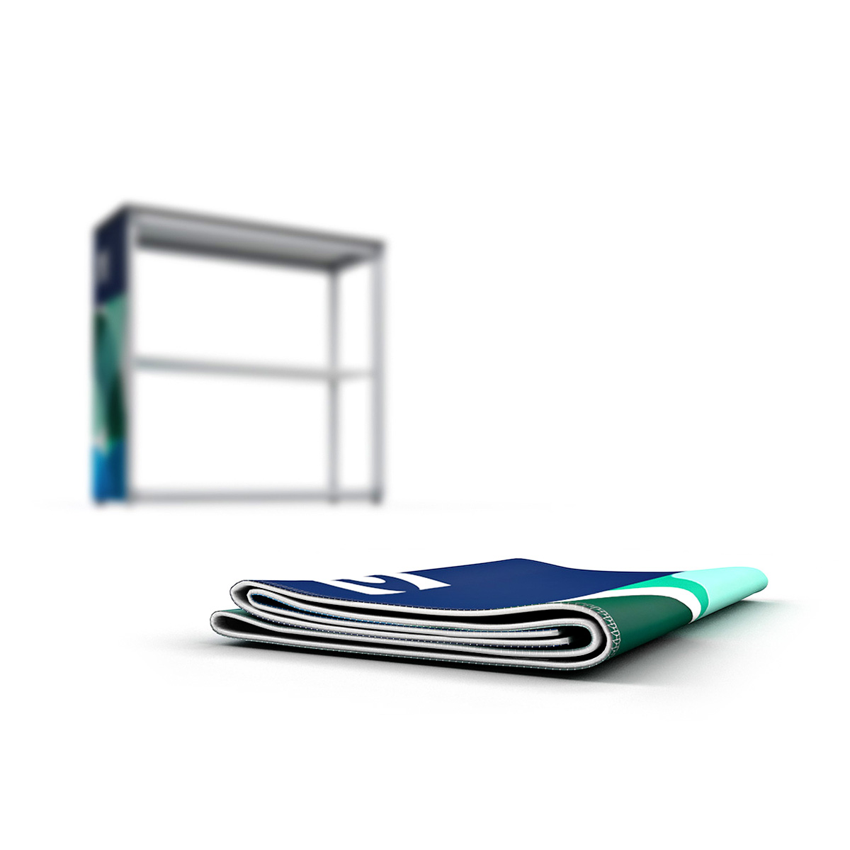 MAGNTEX® Exhibition Counter Display Replacement Graphic Side Panel