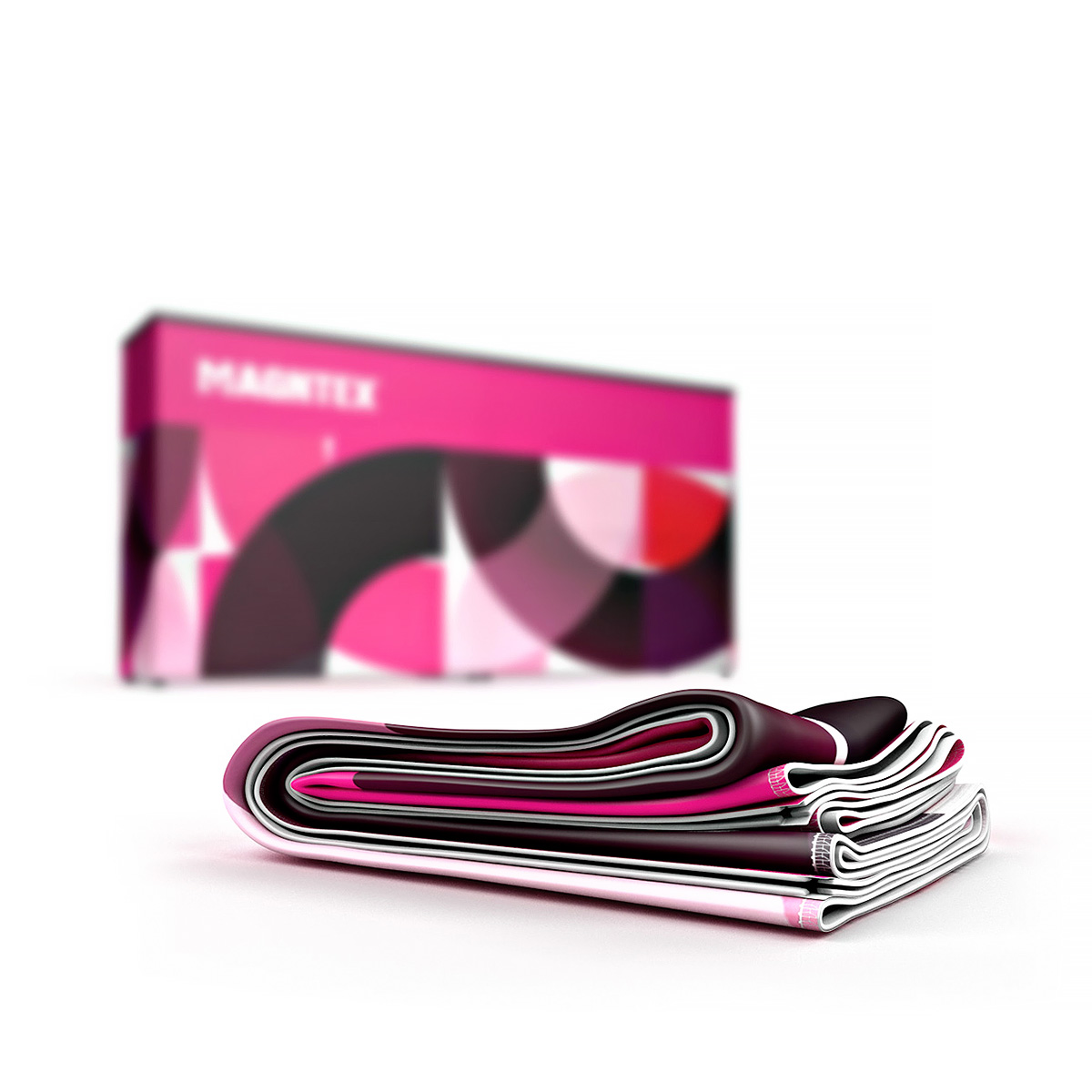 MAGNTEX® Exhibition Counter Display Replacement SEG Tension Fabric Full Graphic Wrap 2m